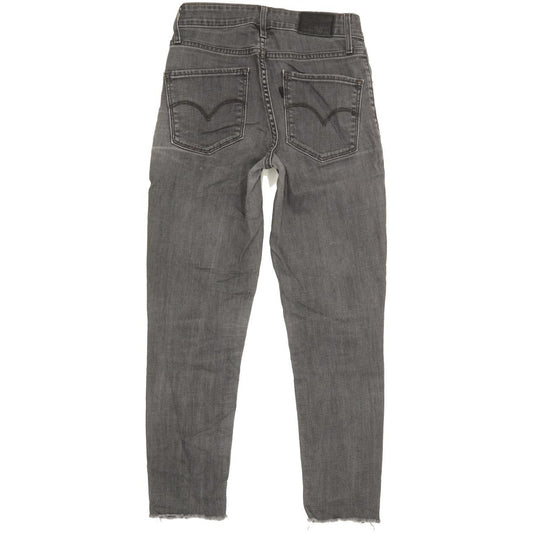 Levi's 721 Women Grey Skinny Slim Stretch Jeans W25 L24