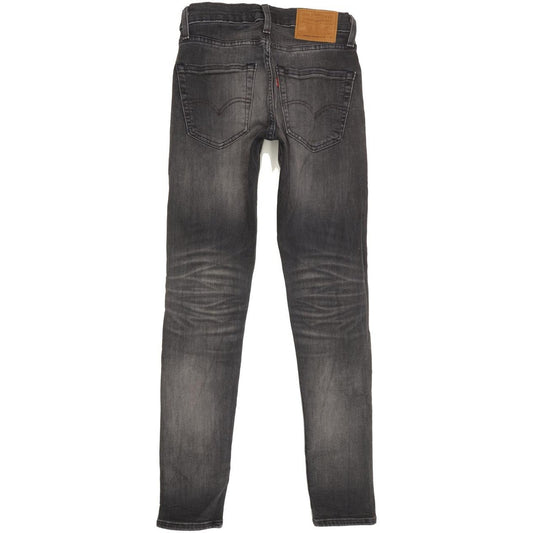 Levi's Men Charcoal Tapered Slim Stretch Jeans W28 L30