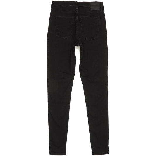 Levi's Mile Black Skinny Slim Stretch Jeans High Waisted W31 L32