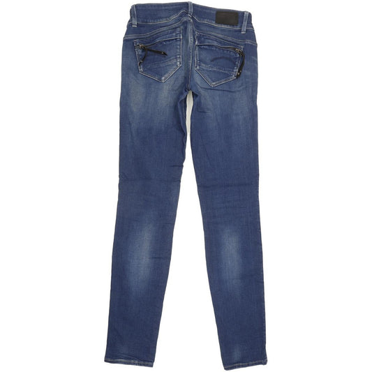 G-Star Midge Cody Women Blue Skinny Slim Stretch Jeans W25 L31