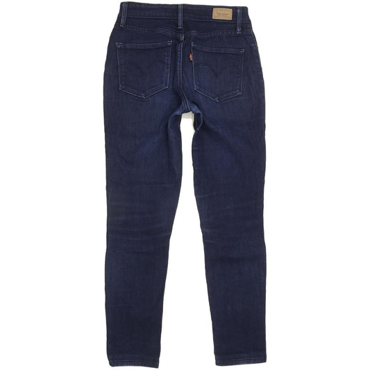 Levi's Women Blue Skinny Slim Stretch Jeans W25 L27
