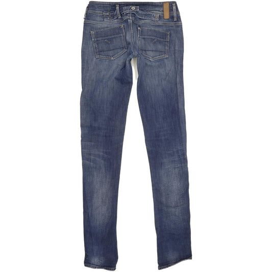 G-Star Cube Women Blue Skinny Slim Stretch Jeans W29 L35