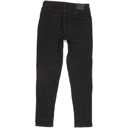 Levi's 721 Women Black Skinny Slim Stretch Jeans W28 L27