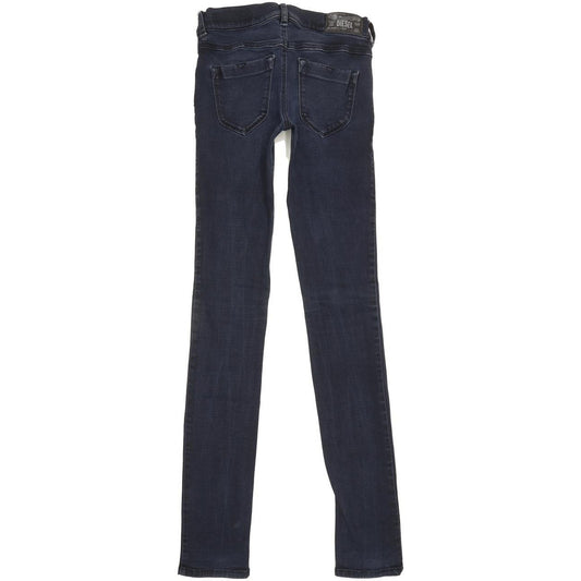 Diesel Livier 0800R Women Blue Skinny Slim Jegging Stretch Jeans W24 L32