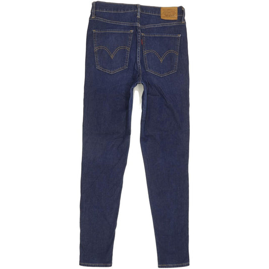 Levi's Mile Blue Skinny Slim Stretch Jeans High Waisted W29 L28