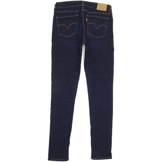 Levi's 711 Women Blue Skinny Slim Stretch Jeans W28 L30