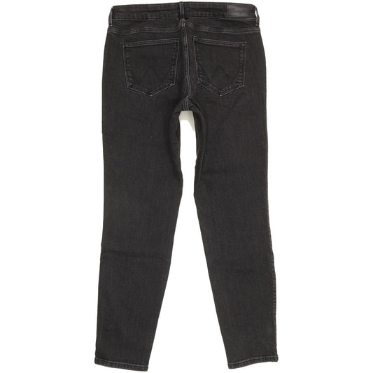 Wrangler Women Black Skinny Slim Stretch Jeans W29 L27