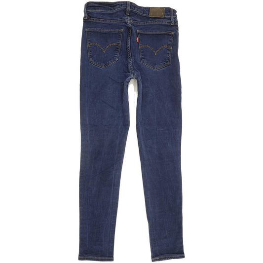 Levi's 721 Women Blue Skinny Slim Stretch Jeans W28 L27
