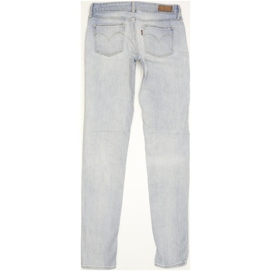 Levi's Slight Curve Women Blue Skinny Slim Stretch Jeans W26 L32