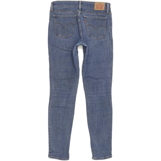 Levi's 711 Women Blue Skinny Slim Stretch Jeans W29 L30