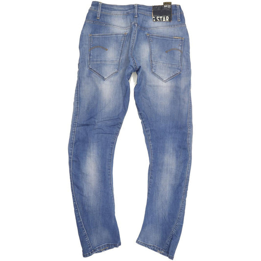 G-Star Arc Women Blue Tapered Loose Stretch Jeans W26 L32