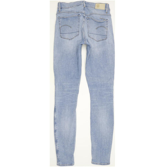 G-Star 3301 Women Blue Skinny Slim Stretch Jeans W28 L32