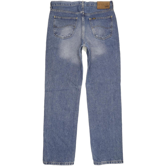 Lee Chicago Men Blue Straight Regular Jeans W34 L32