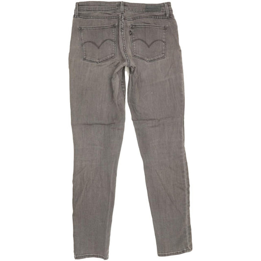 Levi's Demi Curve Women Grey Skinny Slim Stretch Jeans W28 L31