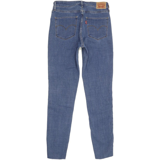 Levi's 721 Blue Skinny Slim Jeans High Waisted W30 L30