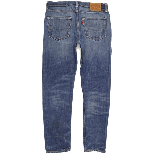 Levi's 522 Men Blue Tapered Slim Jeans W32 L30