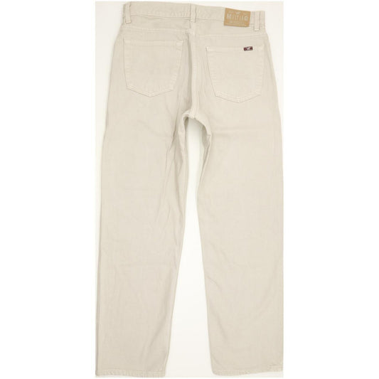 Mustang Men Beige Straight Regular Jeans W33 L30