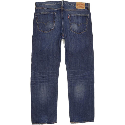 Levi's 505 Men Blue Straight Regular Jeans W38 L31