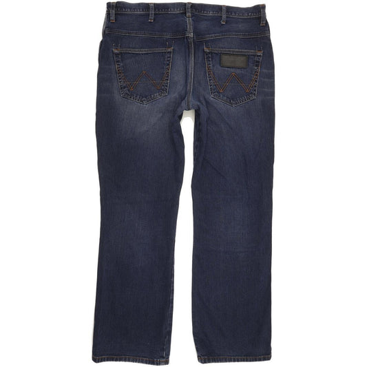 Wrangler Alaska Men Blue Straight Regular Jeans W38 L32