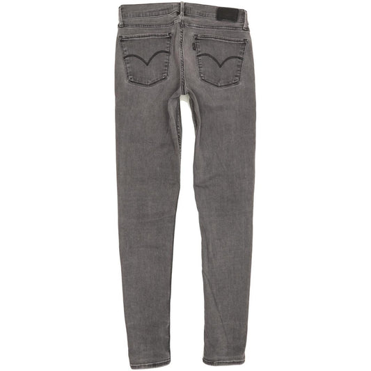 Levi's 710 Super Women Grey Skinny Slim Stretch Jeans W29 L30