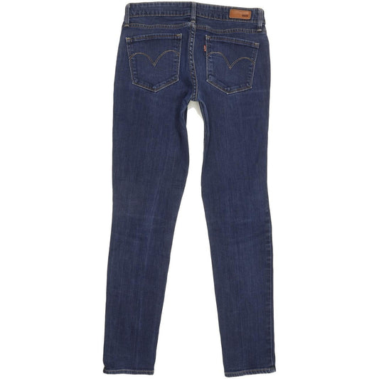 Levi's Demi Curve Women Blue Skinny Slim Stretch Jeans W27 L28