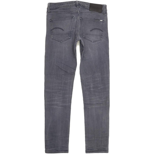 G-Star 3301 Men Blue Straight Slim Stretch Jeans W32 L32