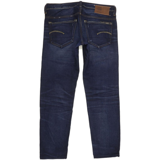 G-Star 3301 Men Blue Tapered Slim Jeans W31 L29