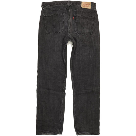 Levi's 751 Men Black Straight Regular Jeans W36 L32