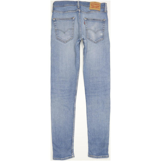 Levi's 512 Men Blue Tapered Slim Stretch Jeans W30 L33