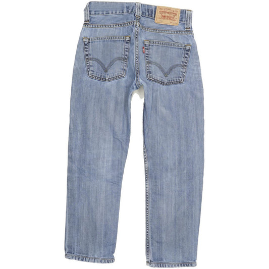 Levi's 506 Men Blue Straight Regular Jeans W28 L24