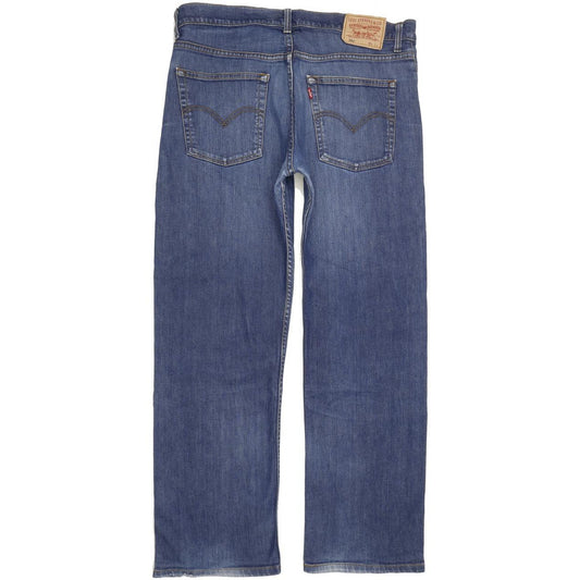 Levi's 582 Men Blue Straight Regular Stretch Jeans W36 L30