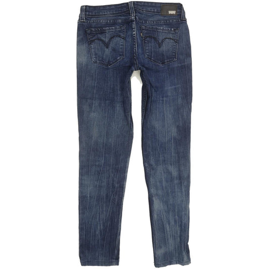 Levi's Demi Curve Women Blue Skinny Slim Stretch Jeans W28 L27