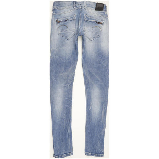 G-Star Midge Cody Women Blue Skinny Slim Stretch Jeans W26 L30