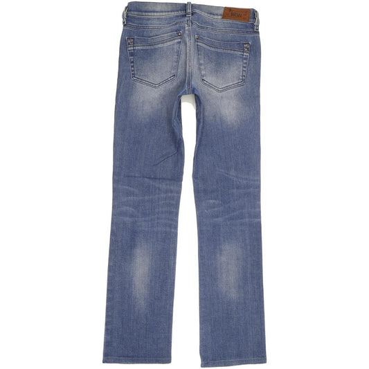 Diesel Ronhoir 0R30E Women Blue Bootcut Regular Jeans W26 L30
