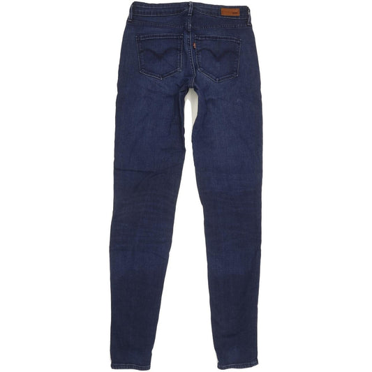 Levi's Demi Curve Women Blue Skinny Classic Stretch Jeans W28 L32