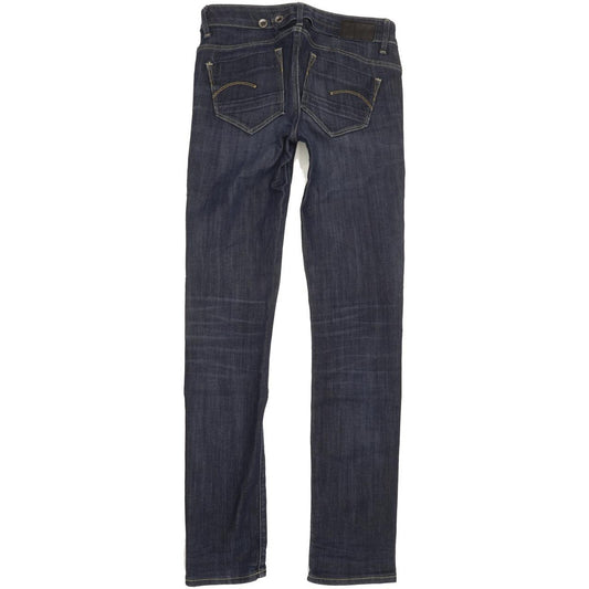 G-Star Midge Women Blue Straight Slim Stretch Jeans W24 L31