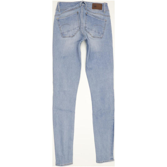 G-Star Lynn Women Blue Skinny Slim Stretch Jeans W27 L31