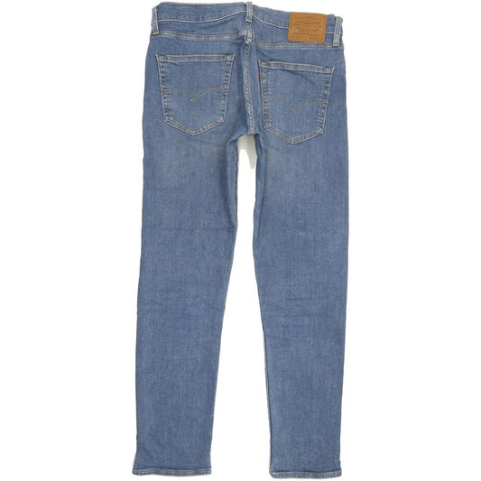 Levi's 512 Men Blue Tapered Slim Stretch Jeans W32 L30