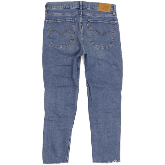 Levi's 710 Super Women Blue Skinny Slim Stretch Jeans W29 L22