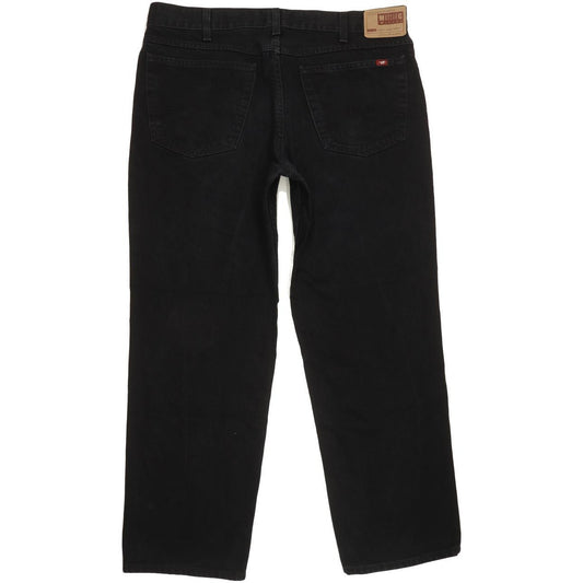 Mustang Men Black Straight Regular Jeans W38 L29