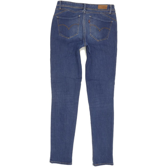 Levi's Women Blue Skinny Slim Stretch Jeans W27 L30