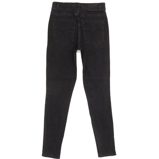 Levi's Mile Black Skinny Slim Stretch Jeans High Waisted W29 L29