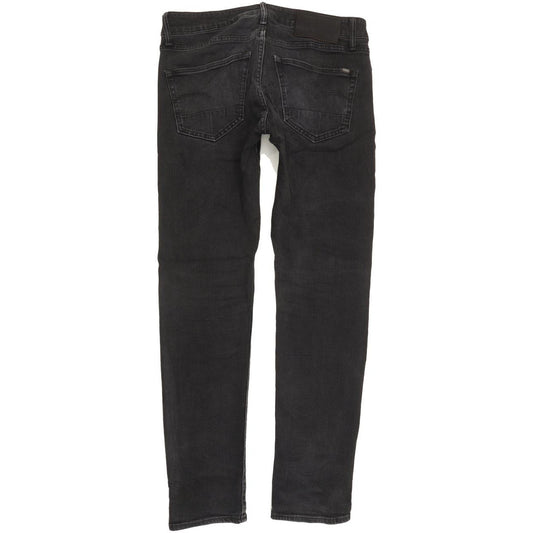 G-Star 3301 Men Black Straight Slim Stretch Jeans W29 L31
