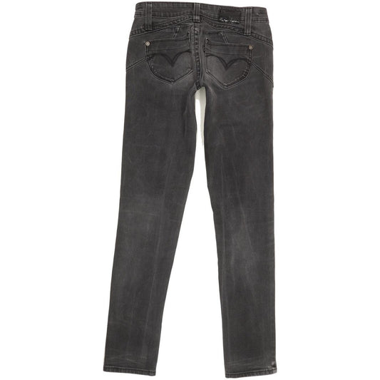 G-Star Demi Curve Women Grey Skinny Slim Jeans W26 L30