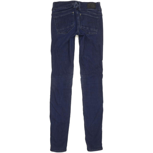G-Star Lynn Women Blue Skinny Slim Stretch Jeans W28 L33