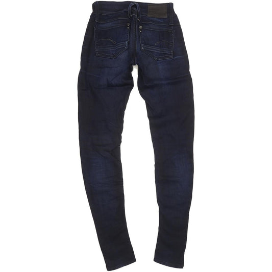 G-Star Lynn Women Navy Skinny Slim Stretch Jeans W24 L32