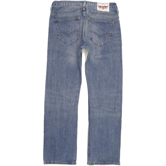 Levi's Men Blue Straight Regular Jeans W34 L32