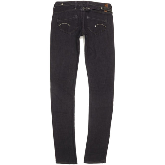 G-Star Micro Midge Women Navy Skinny Slim Stretch Jeans W27 L34