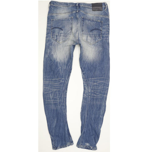 G-Star Arc 3D Women Blue Tapered Loose Jeans W26 L32
