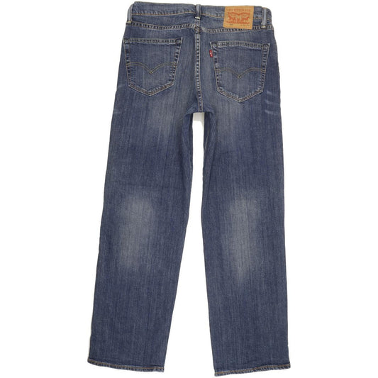 Levi's 751 Men Blue Straight Regular Stretch Jeans W32 L30